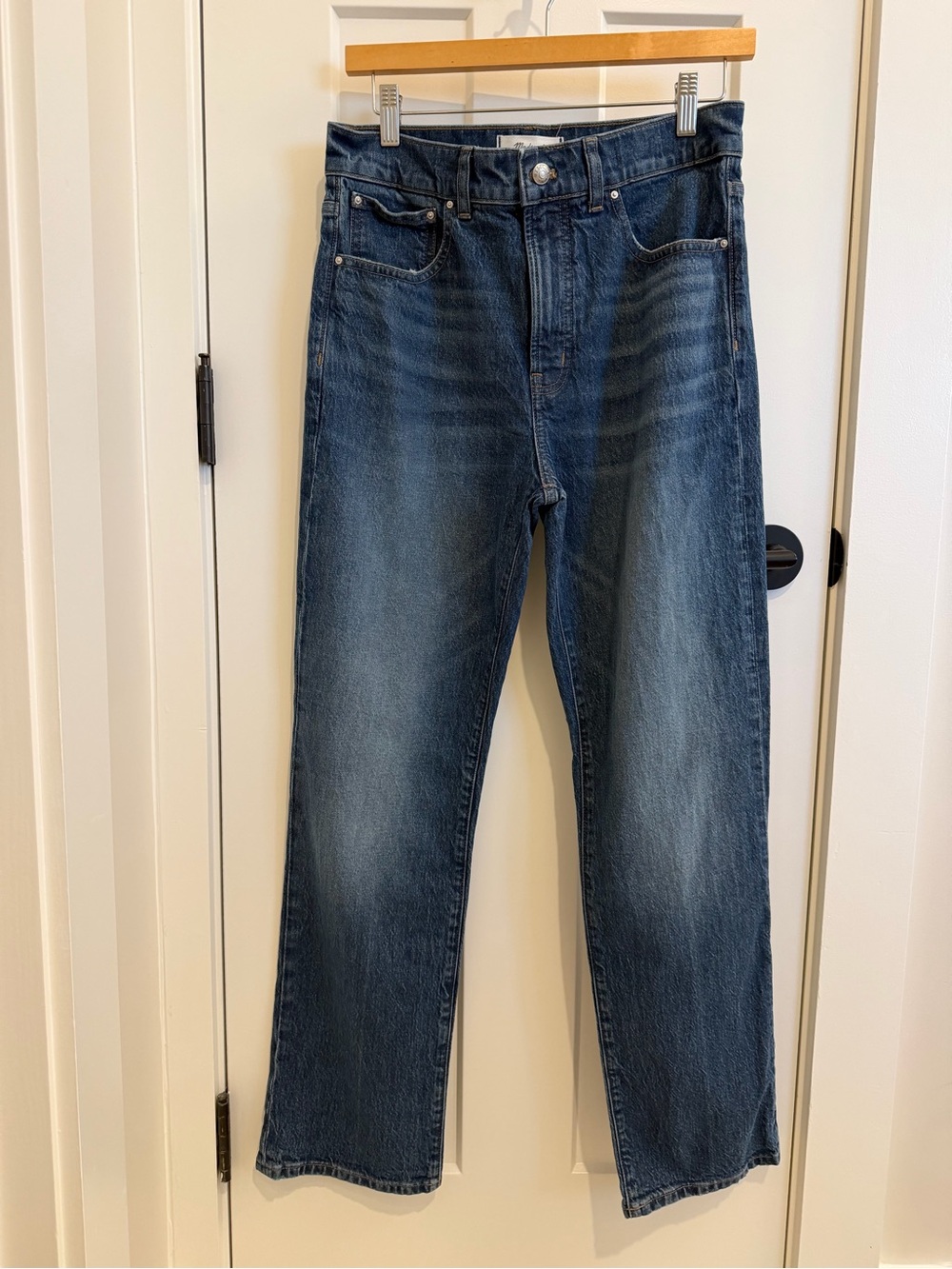 Madewell Longline Straight Jeans